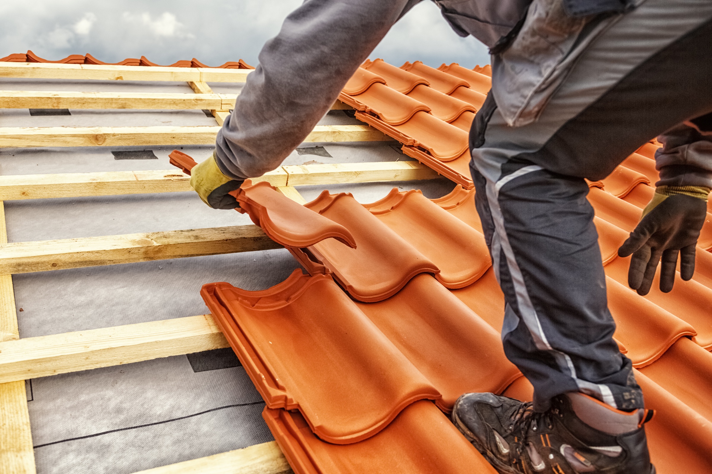 Roofing service for a property in Fishers, Indiana